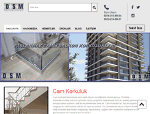 Tablet Screenshot of osmpaslanmaz.com